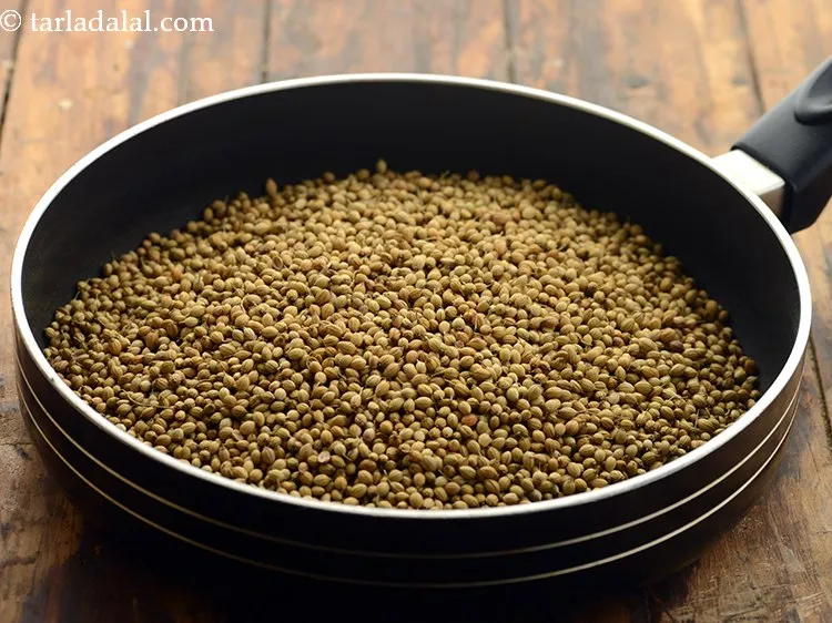 Step 2 – <strong>to make coriander cumin seeds powder recipe |&nbsp;how to make&nbsp;dhania jeera powder | coriander cumin …