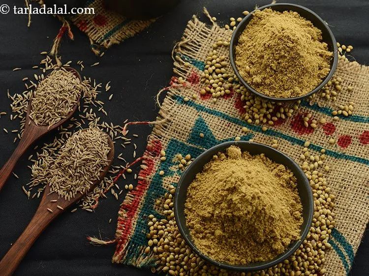 Step 14 – Make use of a clean and moisture-free spoon to get the required amount of <strong>dhana …