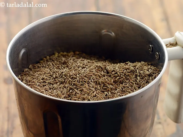 Step 9 – Add roasted cumin seeds. Each household has a different ratio of coriander to cumin, while …