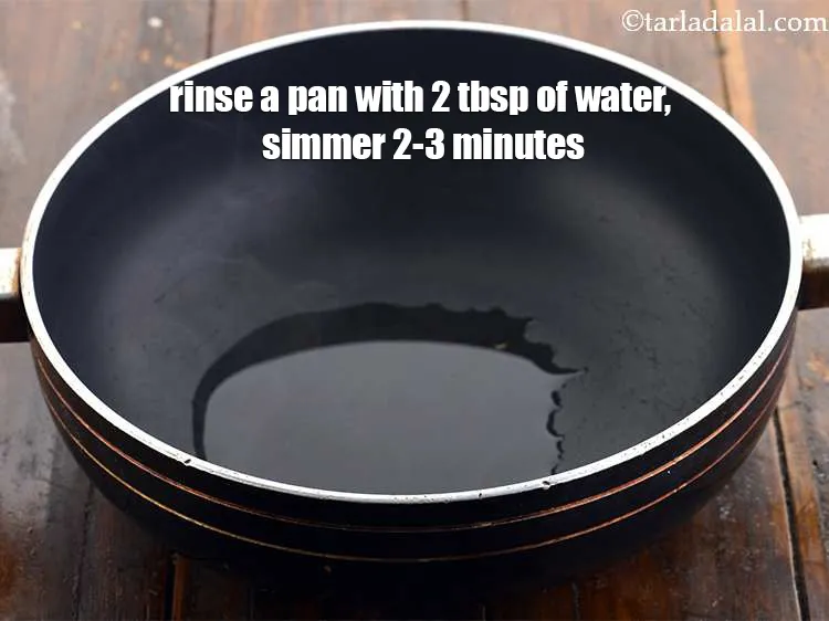 Step 3 – To make Curd at home using Buffalo milk, rinse a deep non-stick pan with 2 …