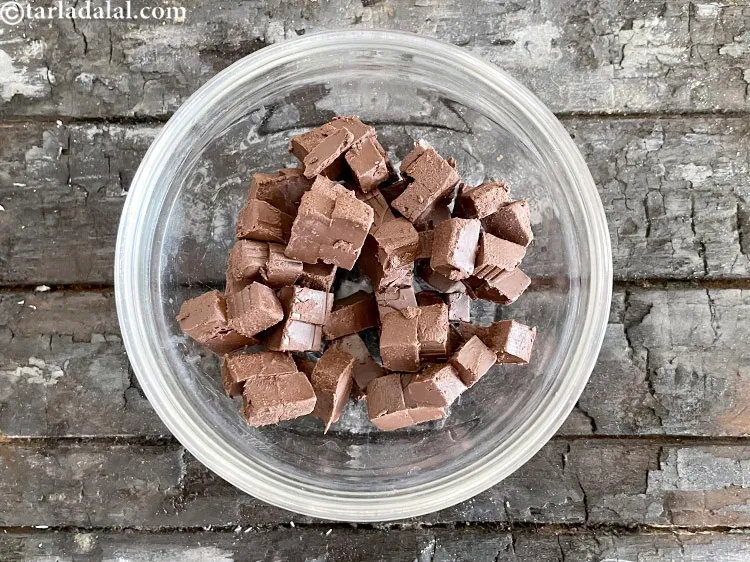 Step 4 – Chop it into uniform pieces so that we can melt it. Mare sure you don&#39;t …