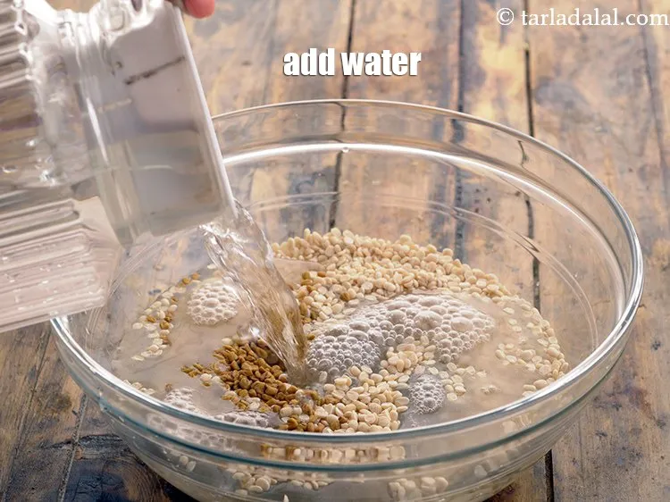 Step 5 – Add water.