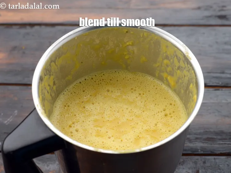 Step 31 – Blend it in a mixer till smooth.