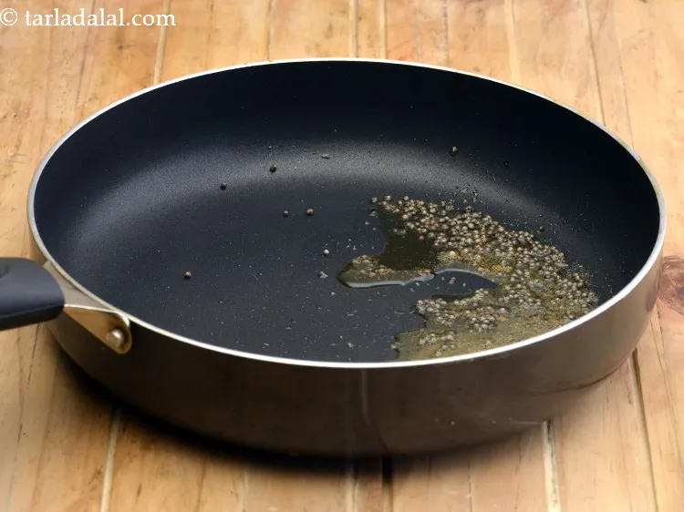 Step 6 – Saut&eacute; on a medium flame for a few seconds.