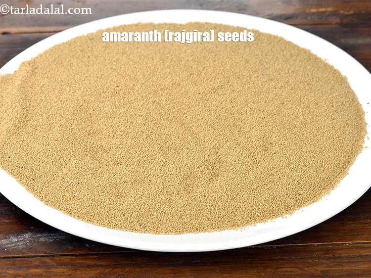 स्टेप 1 – <strong>राजगिरा का आटा </strong>बनाने के लिए, एक प्लेट में २ …