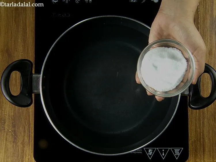 Step 26 – Add salt. My mother says that adding salt while boiling vegetable helps in cooking the …