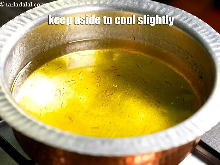 Step 14 – Remove from the flame and keep aside.