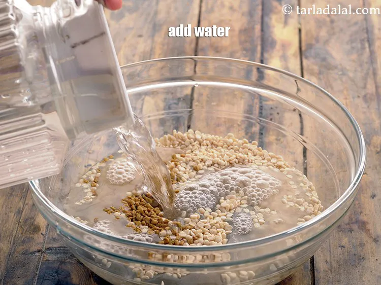 Step 6 – Add water.