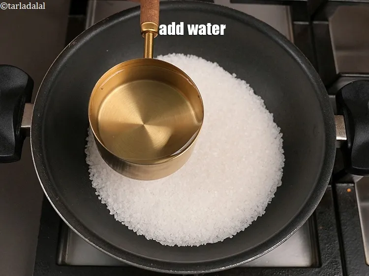 Step 4 – Add 1 cup of water.