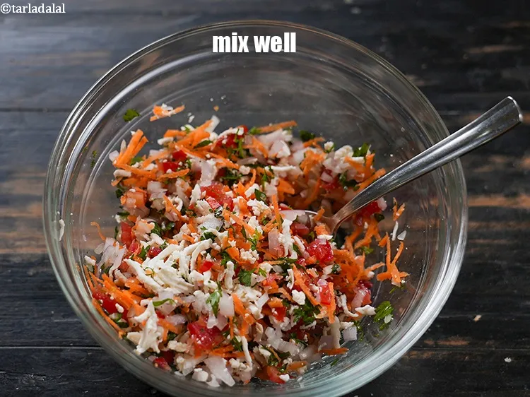 Step 9 – Mix well.