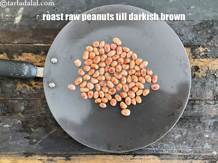 Step 11 – <meta charset="UTF-8" />Roast your peanuts till they are darkish brown in colour.&nbsp;<br /> &nbsp;