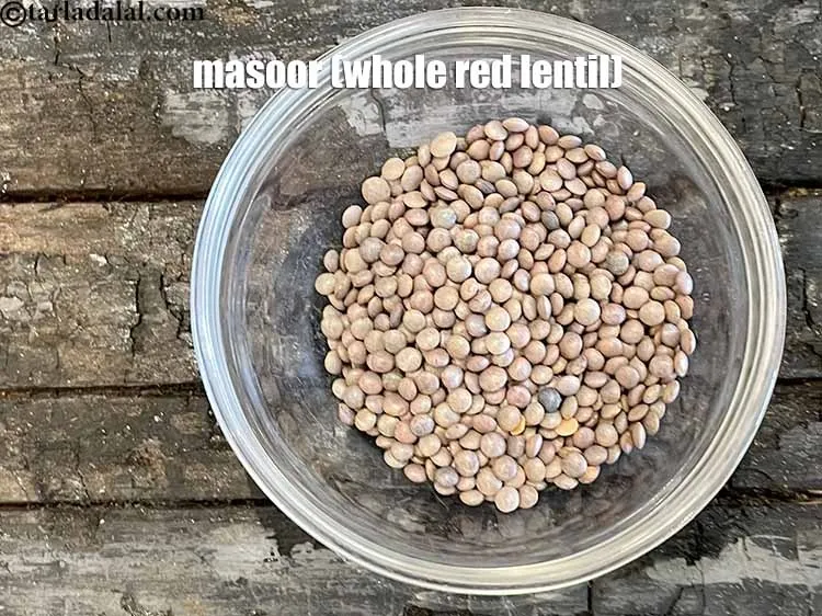 Step 3 – This is what masoor&nbsp;looks like.