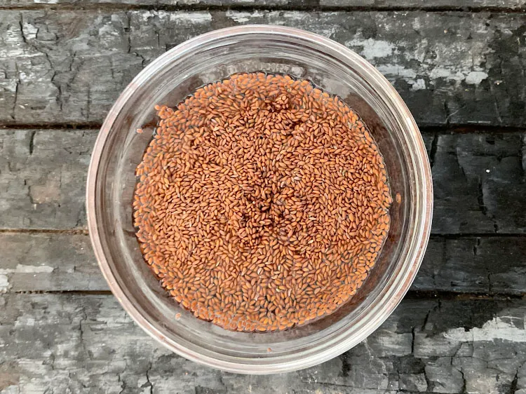 Step 8 – Clean dirt and then soak in 1/2 cup of water.