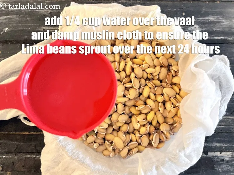 स्टेप 11 – वाल के ऊपर 1/4 कप पानी डालें। इससे यह सुनिश्चित …