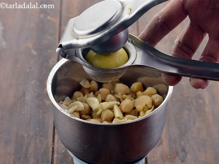 Step 11 – Now add the lemon juice.