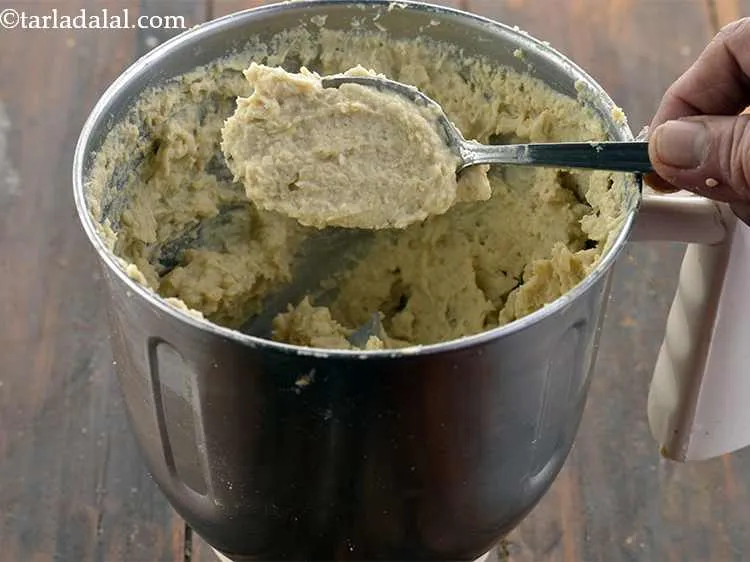 Step 27 – Blend in a mixer till smooth. Our lebanese hummus is ready