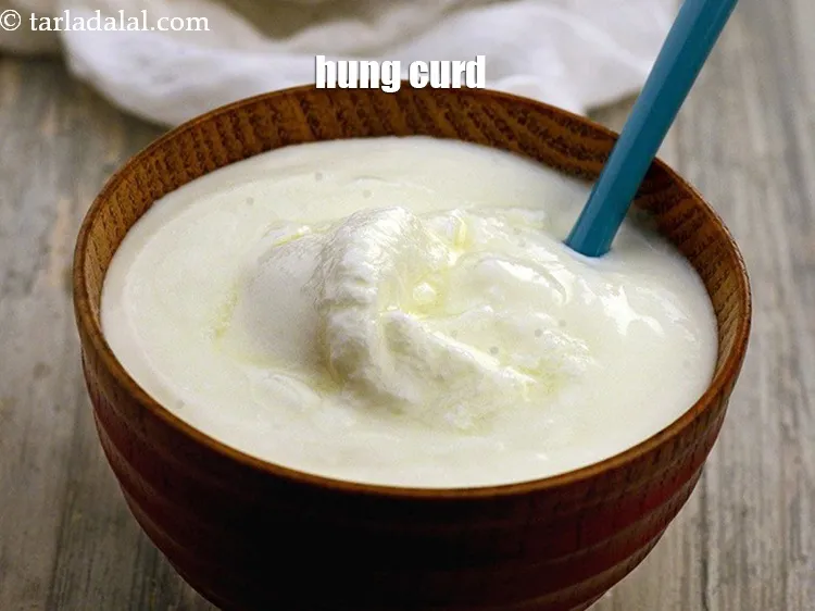 Step 18 – Use hung curds to make the dip. That makes the texture of the dip.