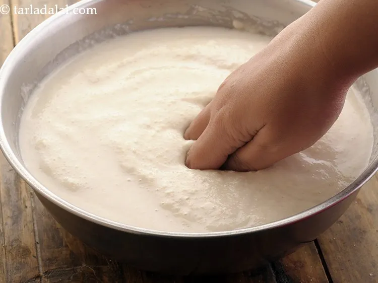 Step 57 – Mixing with hands helps in the fermentation process so don&rsquo;t skip this step.