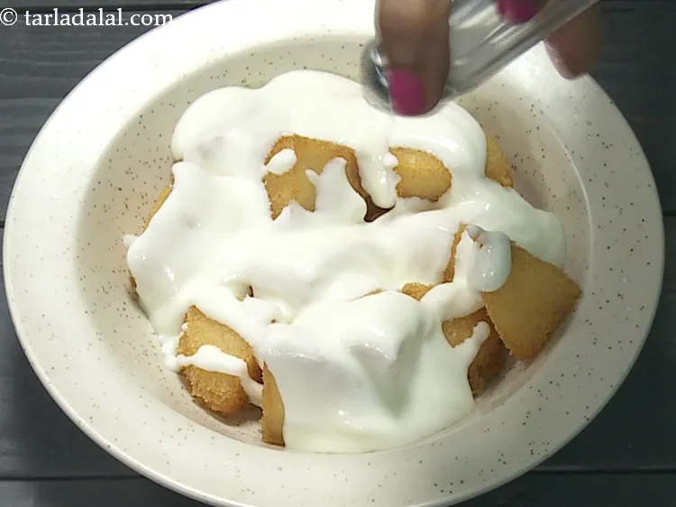 Step 8 – Sprinkle a little salt over it. But, not too much as the idli and chutney …