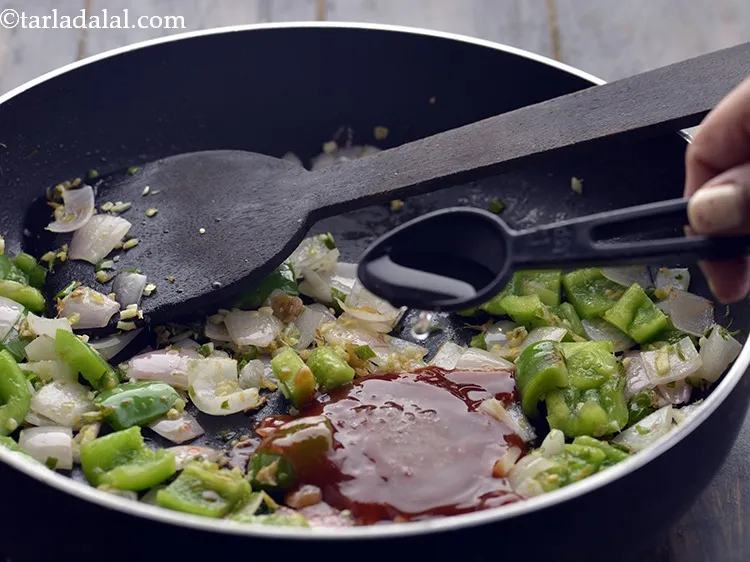 Step 16 – Add the vinegar.