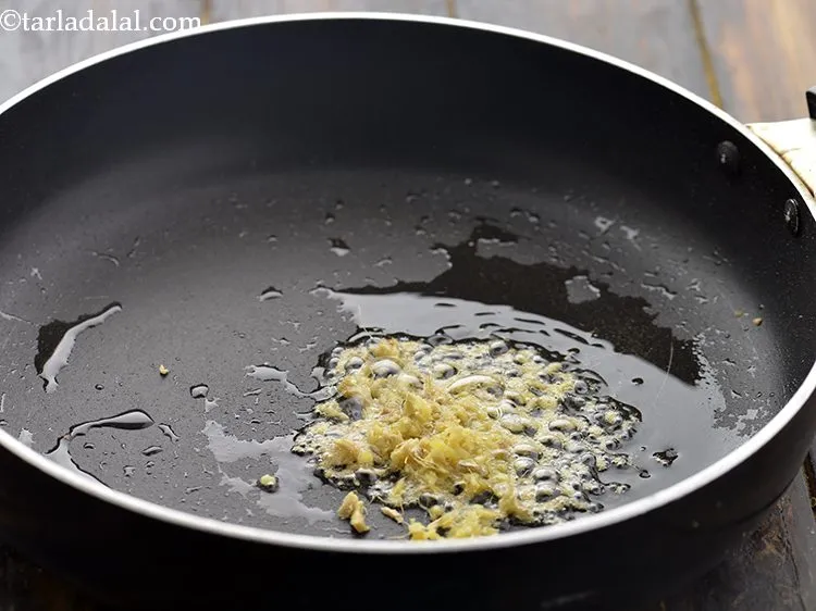 Step 8 – Add the ginger.