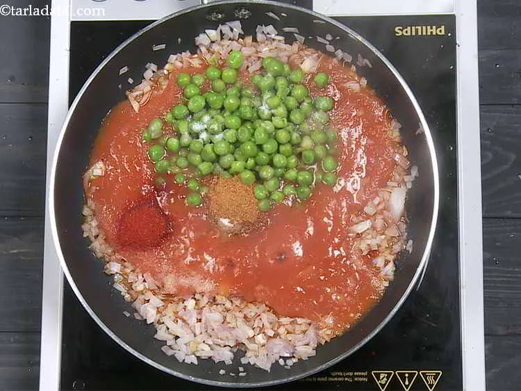 Step 13 – Add the sugar and salt.