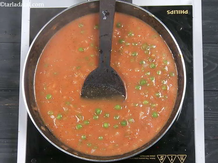 Step 17 – Mix well and cook the mixture of i<strong>dli curry recipe | leftover idli recipe | …