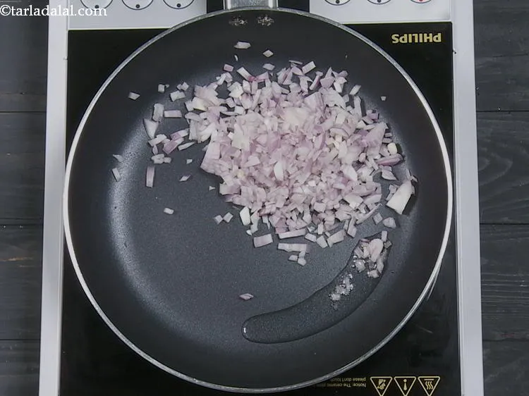 Step 7 – Add the onions.