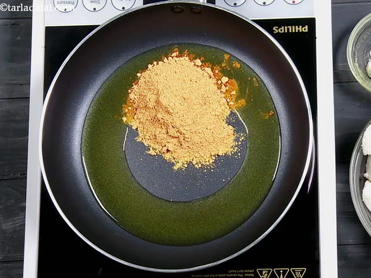 Step 23 – Next add the <strong>malgapodi chutney</strong>. You can even get podi chutney from the market. Add …