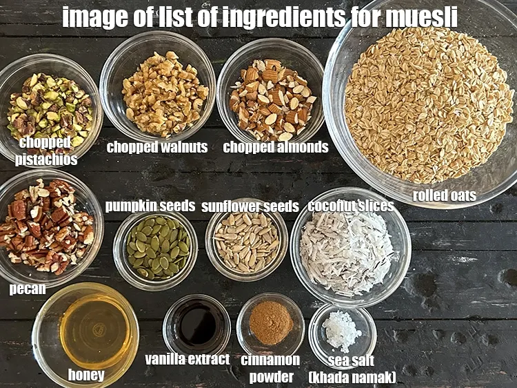 स्टेप 2 – <strong>मूसली किससे बनती है? </strong>मूसली के लिए सामग्री की सूची …