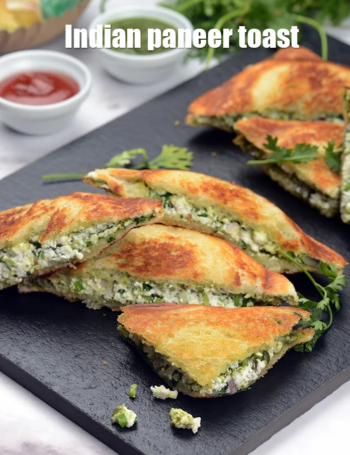 स्टेप 23 – पनीर शिमला मिर्च टोस्ट को&nbsp;<a href=""https://www.tarladalal.com/tomato-ketchup-tomato-sauce-homemade-tomato-ketchup-hindi-40725r"" target=""_blank"">टोमैटो केचप</a>&nbsp;और&nbsp;<a href=""https://www.tarladalal.com/green-chutney-for-dhokla-sandwiches-indian-snacks-hindi-1468r"" target=""_blank"">हरी …