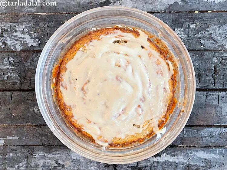 Step 23 – Spread&nbsp;1 tbsp peanut butter on top of the baked oats. If you love peanut butter …