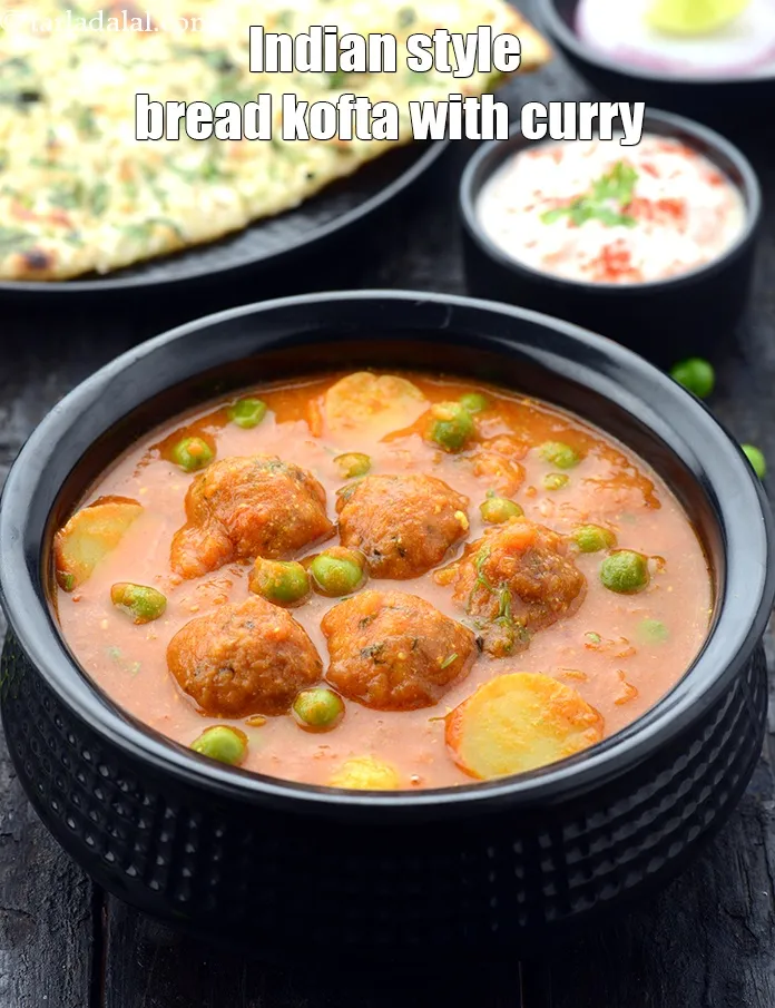 Step 48 – Serve <strong>bread kofta curry recipe | veggie bread koftas in tomato gravy | Indian style …