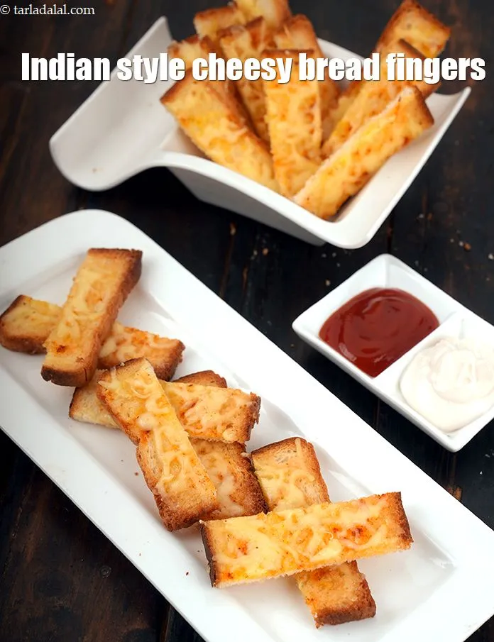 Step 12 – Serve cheese fingers hot.