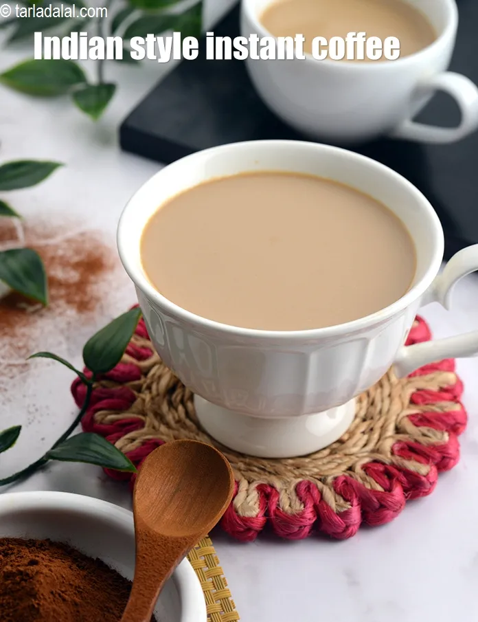 Step 9 – Serve the <strong>coffee</strong> immediately.