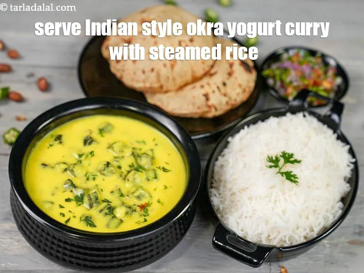 स्टेप 31 – <strong>भिंडा नी कढ़ी रेसिपी&nbsp;|&nbsp;गुजराती भिंडी कढ़ी&nbsp;|&nbsp;भारतीय स्टाइल भिंडी दही करी&nbsp;</strong>उबले …