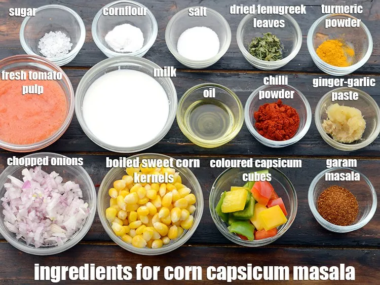 Step 2 – <strong>what is corn capsicum made off? corn capsicum masala&nbsp;</strong>is made from&nbsp;<!--%3Cmeta%20charset%3D%22UTF-8%22%20%2F%3E-->1 cup&nbsp;<a href="glossary-boiled-sweet-corn-kernels-153i">boiled sweet corn …