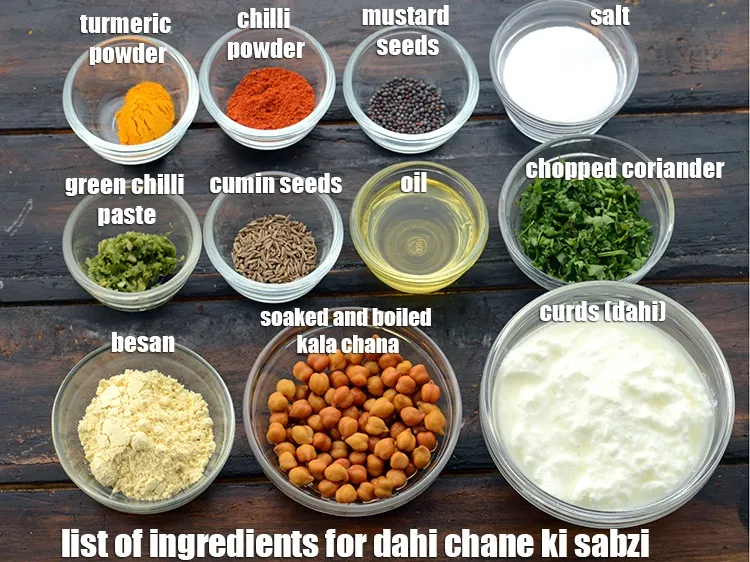Step 2 – <strong>Dahi chane ki sabzi</strong> made from1 1/2 cups&nbsp;<a href="https://www.tarladalal.com/glossary-curd-dahi-yogurt-yoghurt-383i">curds (dahi)</a>,&nbsp;2 cups&nbsp;soaked and&nbsp;<a href="https://www.tarladalal.com/glossary-boiled-kala-chana-1433i">boiled kala chana …