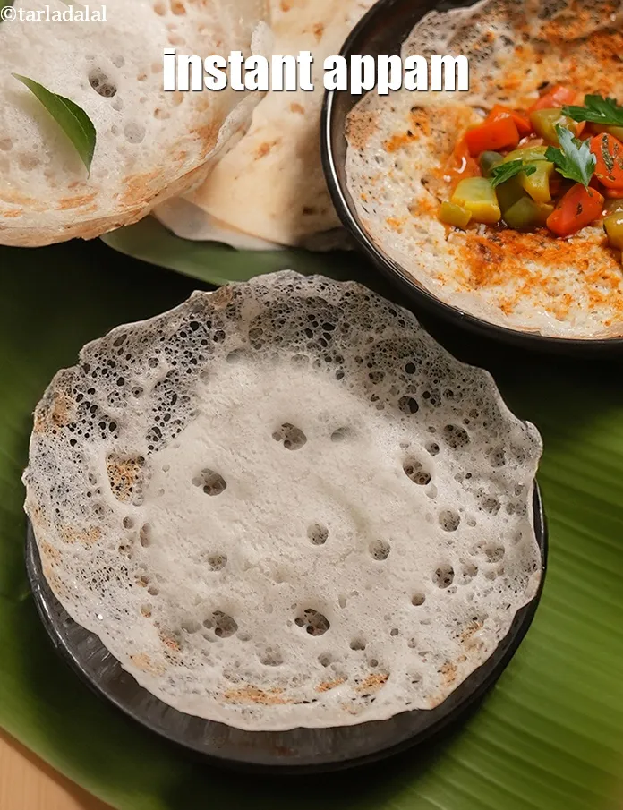 Step 38 – Serve&nbsp;<strong>Appam |&nbsp;Appam Kerala | South Indian appam with yeast |&nbsp;</strong>&nbsp;immediately with&nbsp;<a href="https://www.tarladalal.com/milagai-podi-malgapodi-powder-south-indian-gun-powder-recipe-41383r" target="_blank">milagai podi powder</a>,&nbsp;<a …