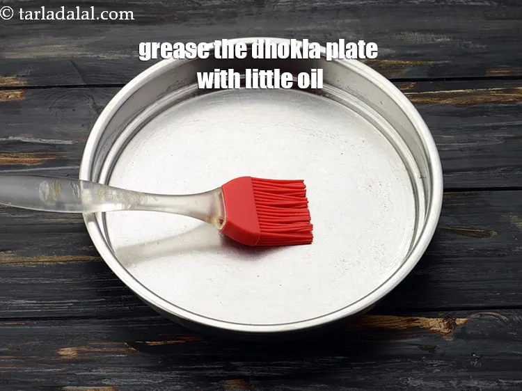 Step 16 – To make <strong>instant corn dhokla recipe</strong> | <strong>Indian rava corn dhokla </strong>| <strong>makai dhokla</strong> | …