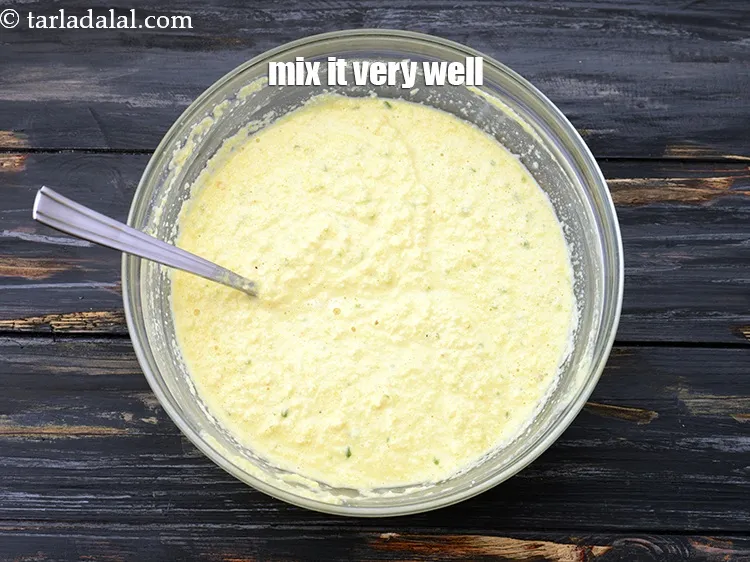 Step 11 – Mix it very well using a spoon.&nbsp;