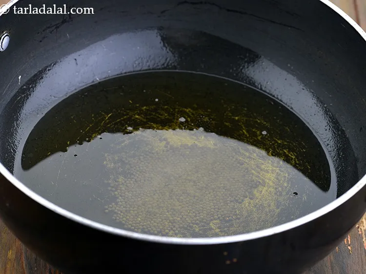 Step 18 – Let the seeds crackle.