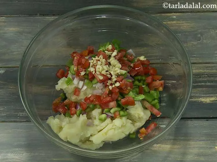 Step 5 – Add the finely chopped garlic. These are the quintessential ingredients of Pav Bhaji. Also, you …