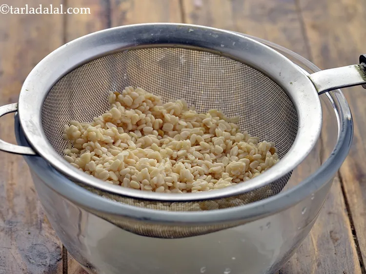 Step 11 – After 2 hours, drain well.