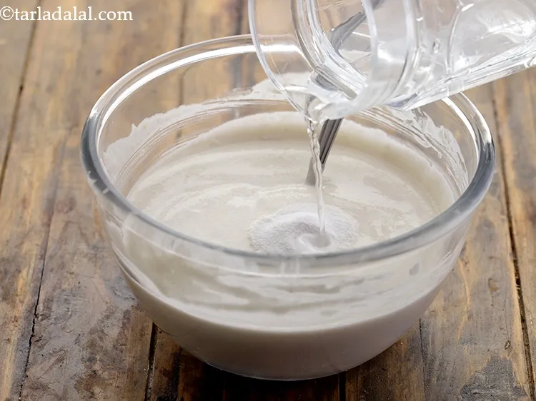 Step 23 – Add 2 tsp of water and mix gently. If you mix vigorously, the aeration from …