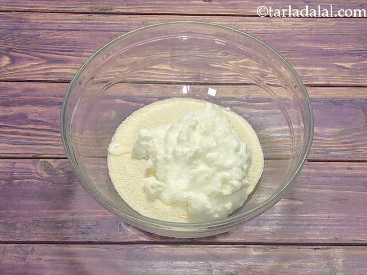 Step 4 – Add curd to it. Curd not only provides a sour flavour but also, softens the …