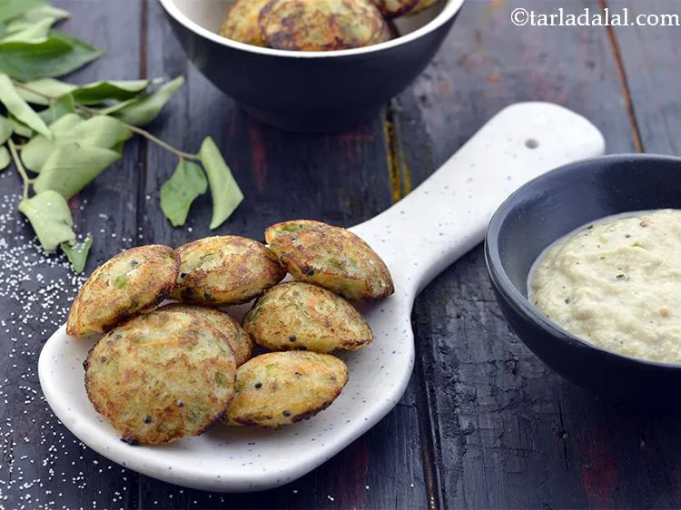 Step 19 – Serve&nbsp;<strong>instant rava appe | instant vegetable rava appam | South Indian style rava appe |</strong>&nbsp;immediately …
