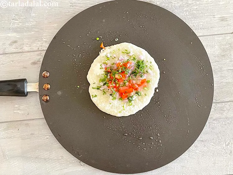 Step 18 – Add&nbsp;<meta charset="UTF-8" />&frac14; tsp of finely chopped green chillies.