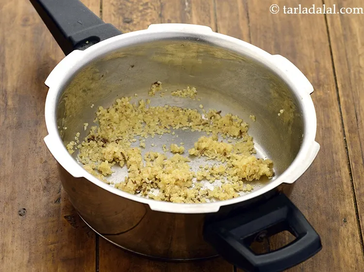 Step 9 – Saut&eacute; on a medium flame for 30 seconds.