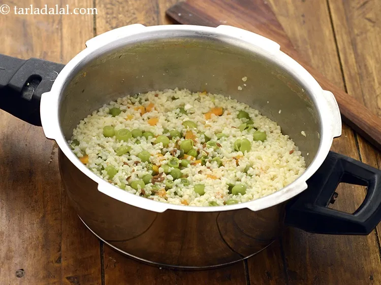 Step 15 – Allow the steam to escape before opening the lid.